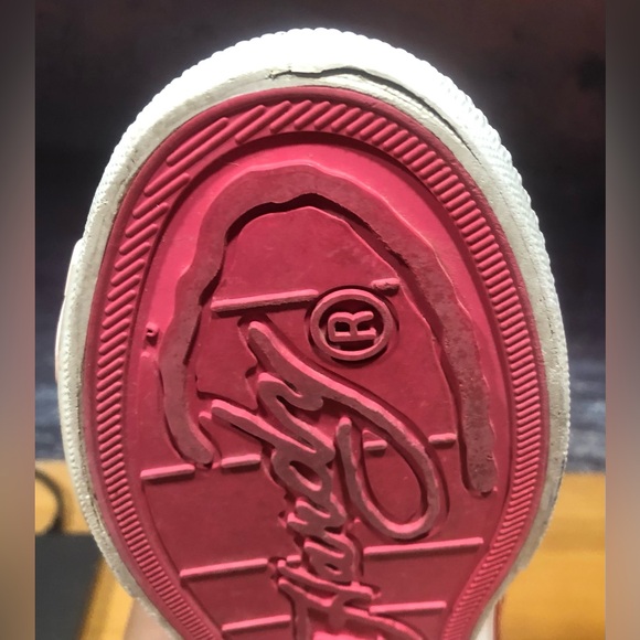 Don Ed Hardy Pink Slip On Laceless Sneaker Size 8 Women’s - Picture 9 of 13